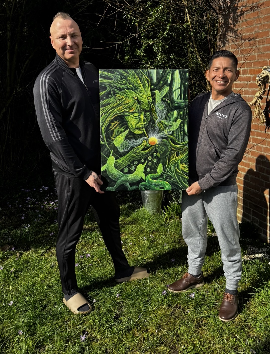 Collector with Chamán Verde