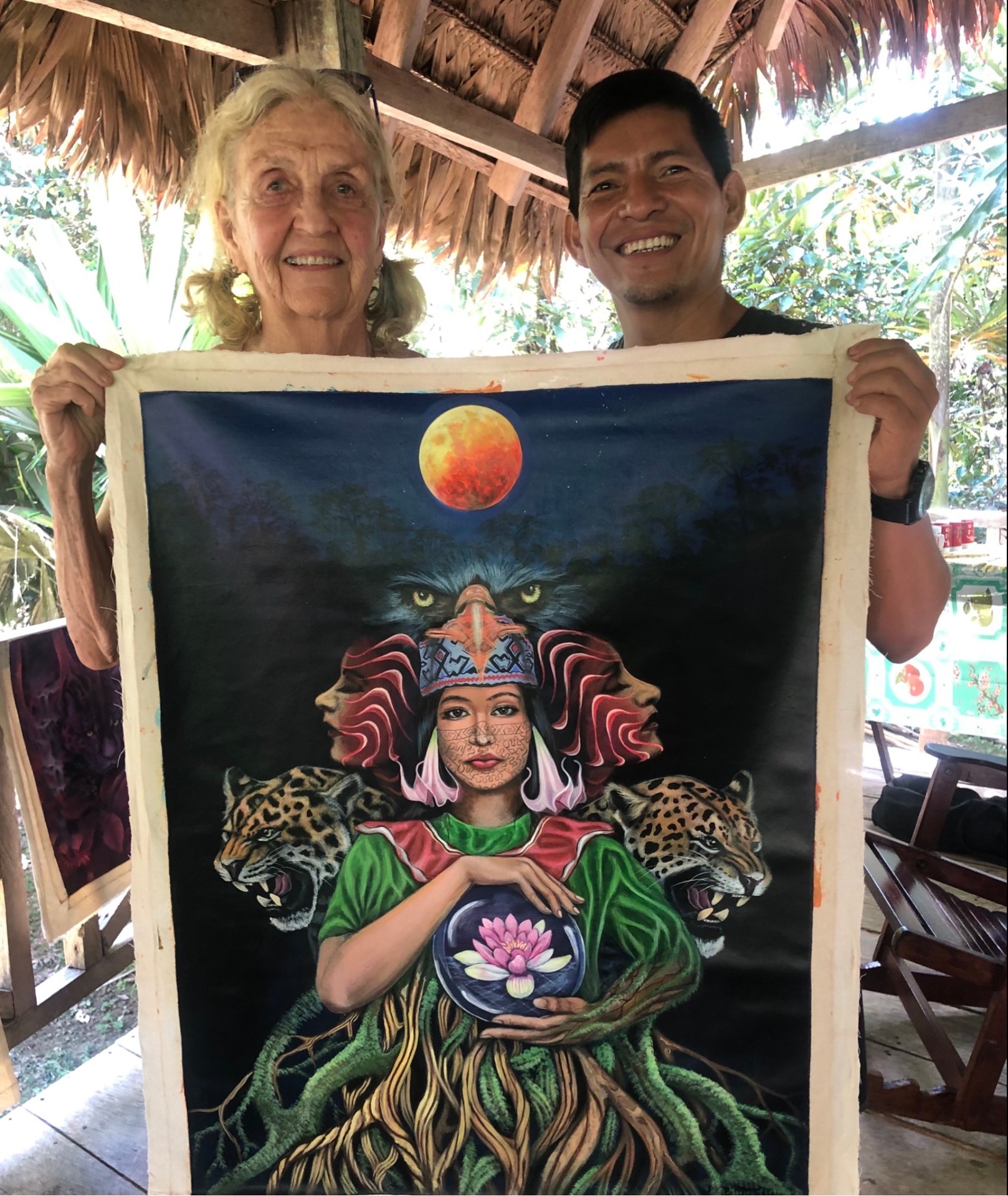 Luna de Sangre with collector